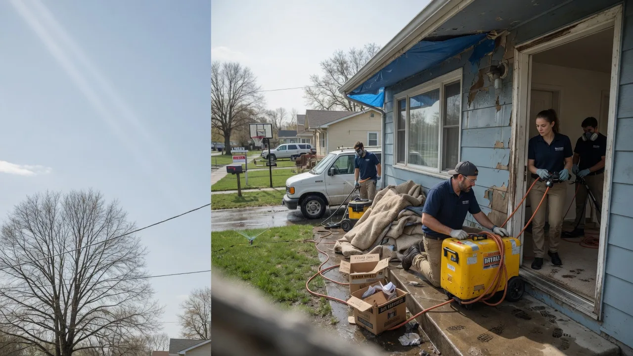 Basement Flood Cleanup in Buckner, MO near me